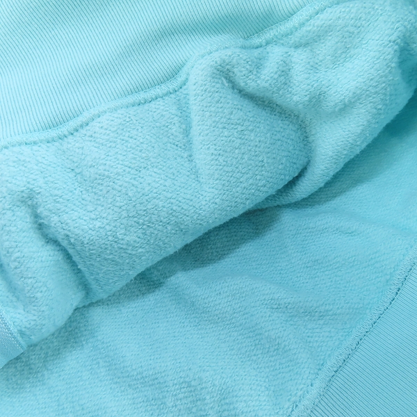 実際に弊社で買取させて頂いたA BATHING APE/アベイシングエイプ  マイロ ジップアップ パーカー ライトブルー/Lの画像 7枚目