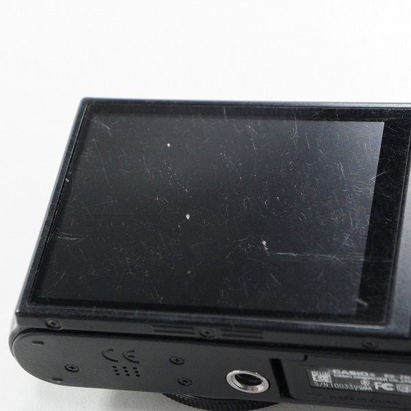 実際に弊社で買取させて頂いたCASIO/カシオ EXILIM EX-ZR1000 コンパクトデジタルカメラ 動作未確認の画像 5枚目