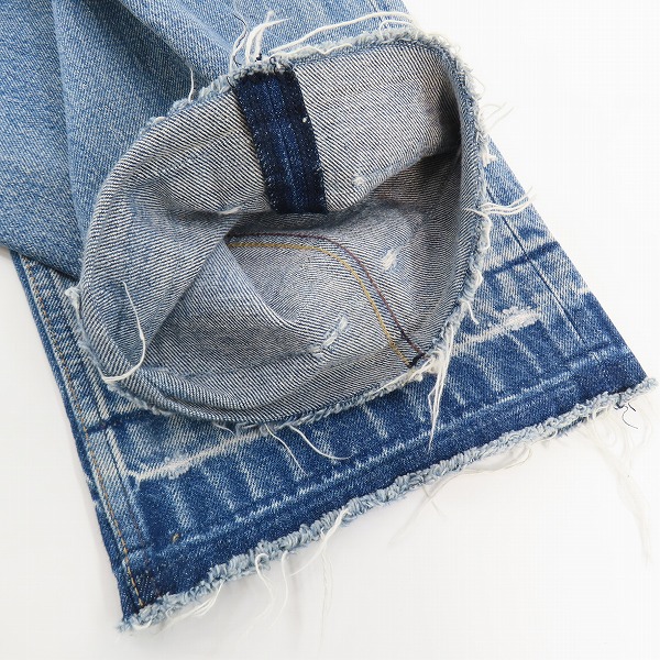 実際に弊社で買取させて頂いた【JPタグ】CELINE/セリーヌ ウェスリージーンズ デニムパンツ インディゴ N850 034S 08ZM/27の画像 8枚目