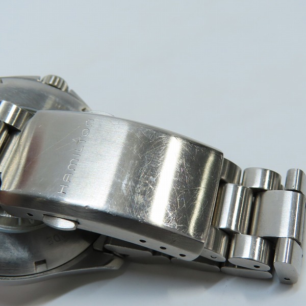 実際に弊社で買取させて頂いたHAMILTON/ハミルトン カーキ アヴィエーション レッドブル エアレース タイムキーパー 裏透け 腕時計 H765250の画像 5枚目
