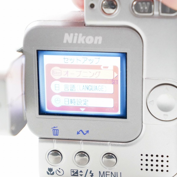 実際に弊社で買取させて頂いたNikon/ニコン COOLPIX SQ クールピクス コンパクトデジタルカメラ 動作確認済みの画像 5枚目