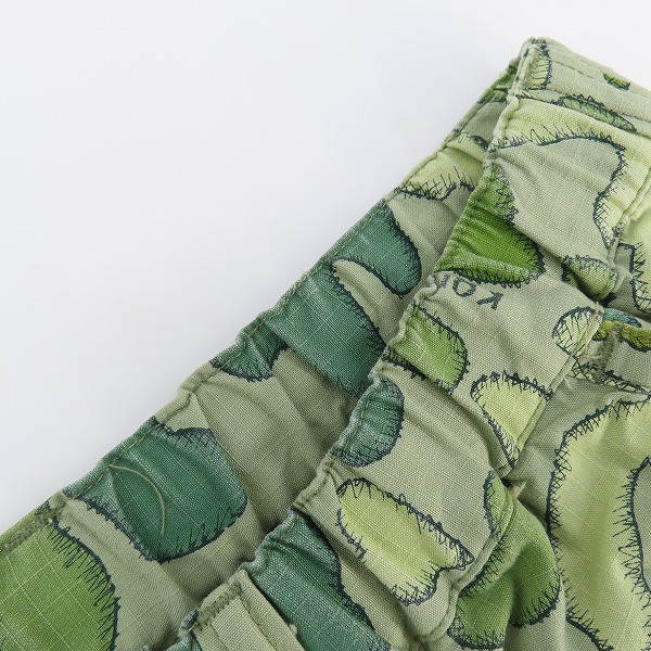 実際に弊社で買取させて頂いたHUMAN MADE×KAWS/ヒューマンメイド×カウズ MADE CAMO SHORTS ショーツ XLの画像 6枚目