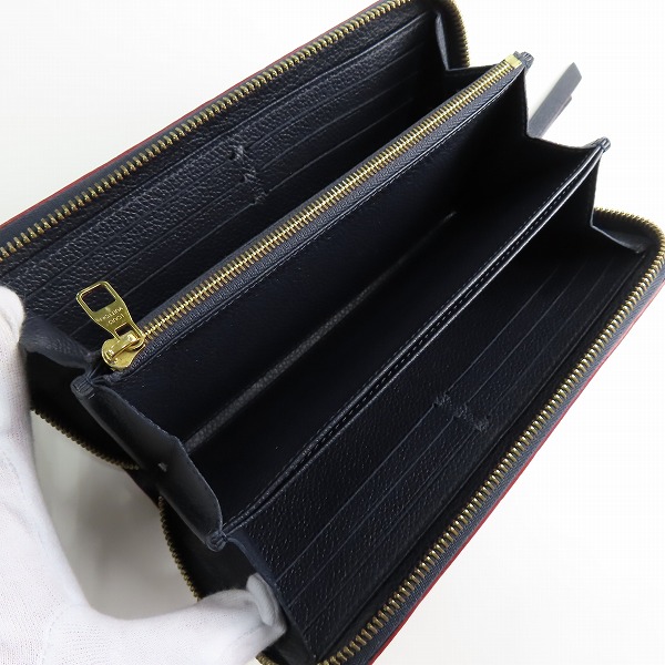 実際に弊社で買取させて頂いたLOUIS VUITTON/ルイヴィトン モノグラム アンプラント ジッピーウォレット/長財布 M62121の画像 3枚目