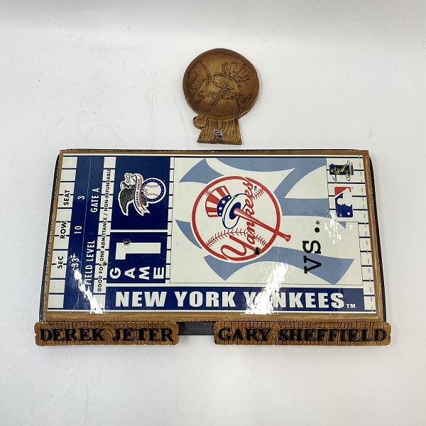 実際に弊社で買取させて頂いたForever Collectibles Legends of the Diamond BOBBLEMATES ニューヨークヤンキース DEREK JETER/GARY SHEFFIELD フィギュアの画像 3枚目