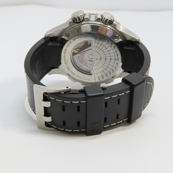 実際に弊社で買取させて頂いたHAMILTON/ハミルトン カーキ X ウィンド デイデイト 自動巻き/黒文字盤 腕時計 H776160の画像 2枚目