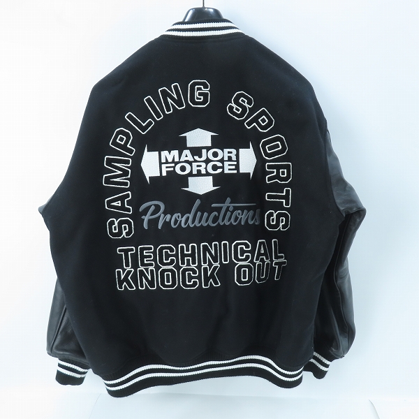 実際に弊社で買取させて頂いたNEIGHBORHOOD × MAJOR FORCE/ネイバーフッド×メジャーフォース STADIUM JACKET/スタジアムジャケット 232SZMFM-JKM01S/Lの画像 1枚目
