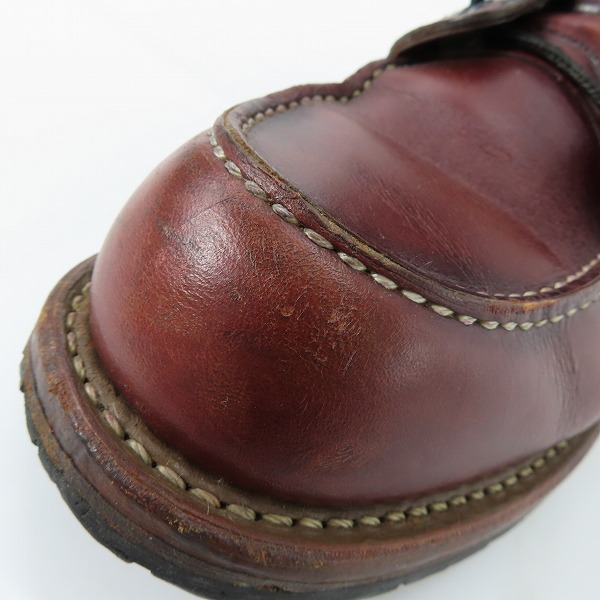 実際に弊社で買取させて頂いたRED WING/レッドウイング BECKMAN MOC TOE BOOTS/ベックマン モック ブーツ 9010/US8Dの画像 6枚目