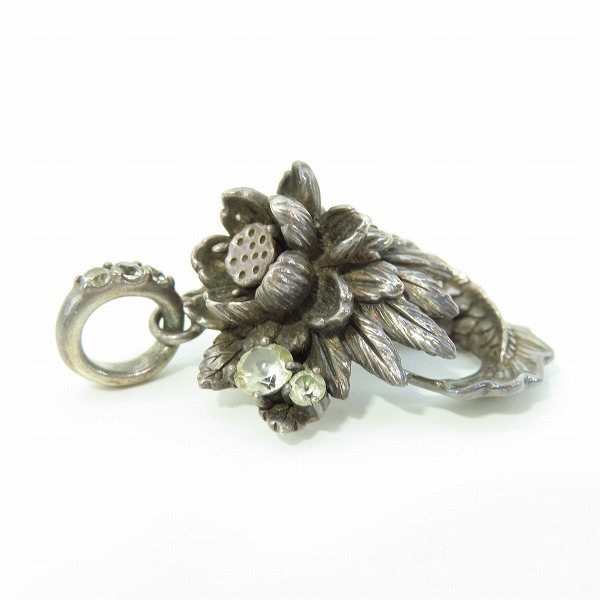 実際に弊社で買取させて頂いたBloody Mary/ブラッディマリー Lotus head/ロータスヘッド 蓮魚 ペンダントトップの画像 4枚目