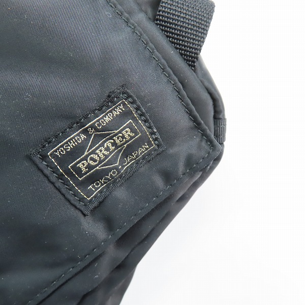 実際に弊社で買取させて頂いたHEAD PORTER/ヘッドポーターTANKER/タンカー WAIST BAG ウエストバッグ ブラックの画像 5枚目