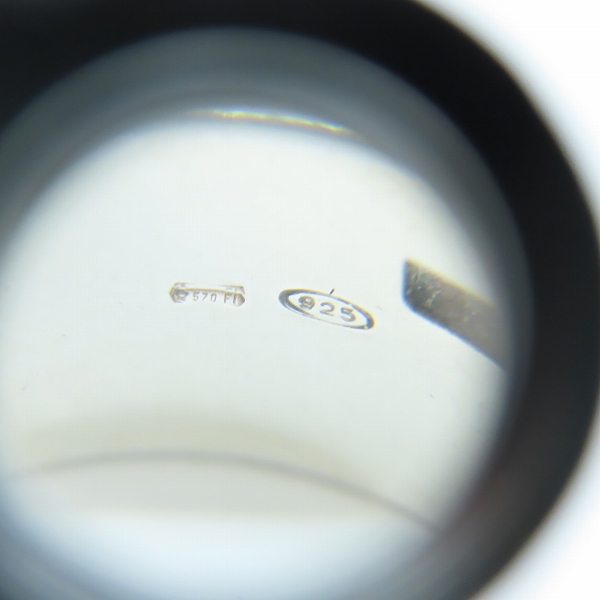 実際に弊社で買取させて頂いたGUCCI/グッチ Gロゴ リング 17.5-18.5号の画像 7枚目