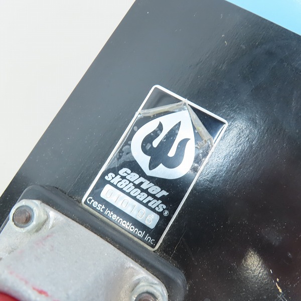 実際に弊社で買取させて頂いたCarver Skateboards/カーバー skl8 boards サーフスケート/スケートボード コンプリートデッキ の画像 7枚目