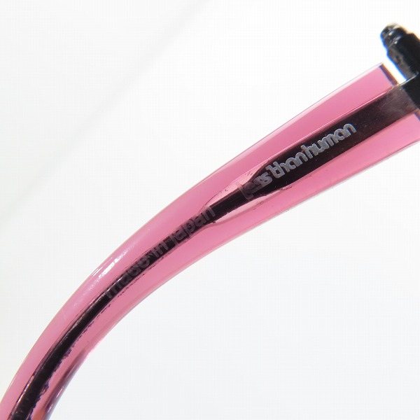 実際に弊社で買取させて頂いたLess than human/レスザンヒューマン メガネフレーム  Orange の画像 6枚目