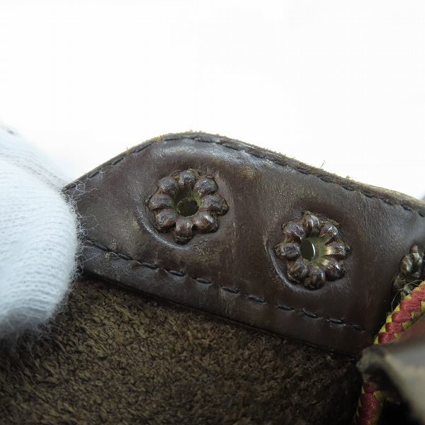 実際に弊社で買取させて頂いたRED WING/レッドウィング 6-INCH ROUND-TOE BOOT/6インチ ラウンドトゥブーツ ガラスレザー 8132/8.5Dの画像 7枚目