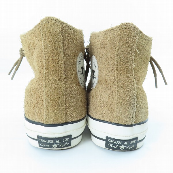 実際に弊社で買取させて頂いたCONVERSE/コンバース SUEDE ALL STAR 100 CENTERZIP HI スエード オールスター 1CL744 26.5の画像 1枚目