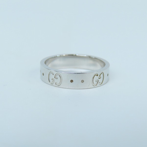 実際に弊社で買取させて頂いたGUCCI/グッチ アイコンリング  GGリング 8.5号 の画像 3枚目