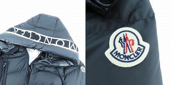 実際に弊社で買取させて頂いた【JPタグ/レシート付き】MONCLER/モンクレール CARDERE/カーデーレ ダウンジャケット J20911A00207/1の画像 6枚目