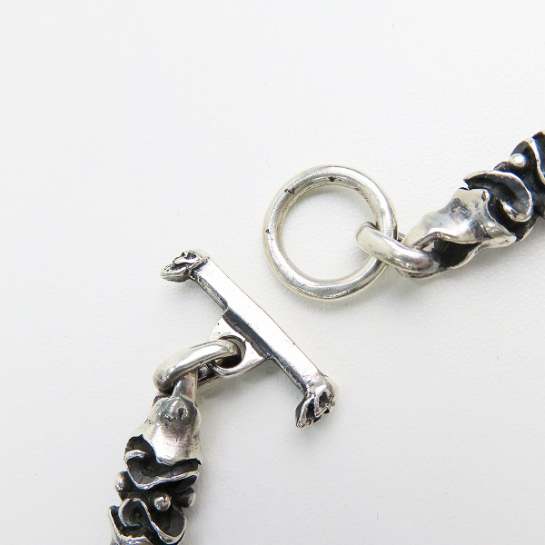 実際に弊社で買取させて頂いた【ギャラ付】Gabor/ガボール MINITURE MARONI LINK NECKLACE/ミニチュア マカロニ リンク ネックレス 16リンクの画像 4枚目