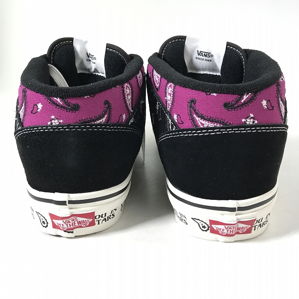 実際に弊社で買取させて頂いた【未使用】VANS/バンズ  HARF CAB 33-DX/ハーフキャブ ペイズリー柄 スニーカー 29の画像 1枚目