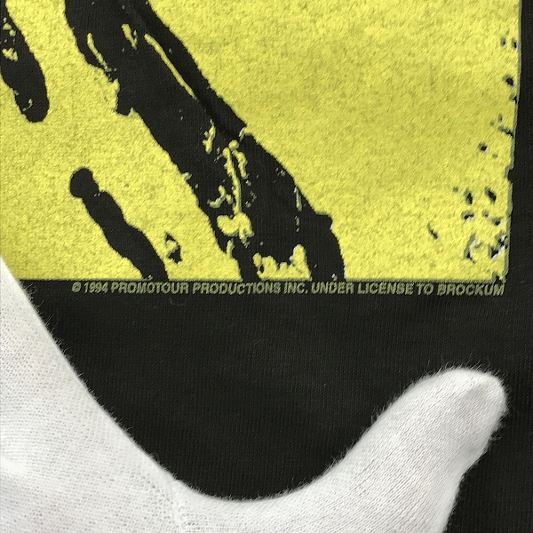 実際に弊社で買取させて頂いたTHE ROLLING STONES/ローリングストーンズ 90s/1994/ヴィンテージ Tシャツ ツアーTシャツ XLの画像 4枚目