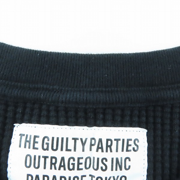 実際に弊社で買取させて頂いたWACKO MARIA/ワコマリア 24SS THERMAL SHIRT/サーマルニットシャツ/XLの画像 6枚目