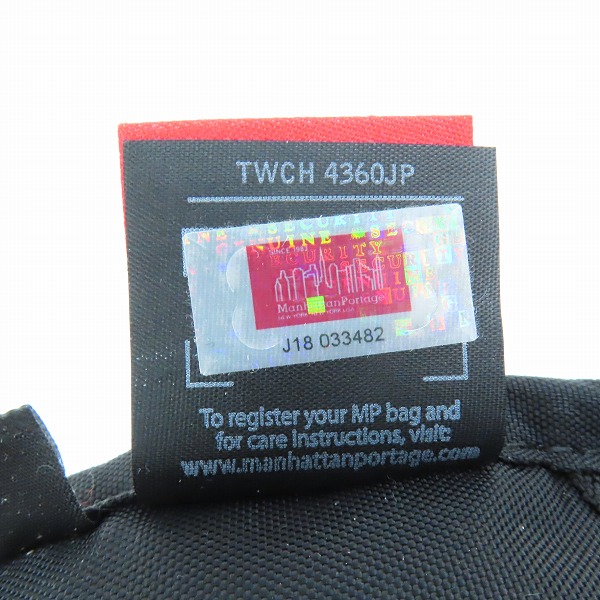 実際に弊社で買取させて頂いたManhattan Portage/マンハッタンポーテージ ミニ リュックの画像 6枚目