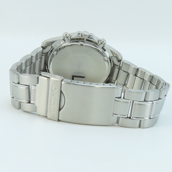 実際に弊社で買取させて頂いたSEIKO/セイコー SPIRIT/スピリット クォーツ クロノグラフ 腕時計 SBTQ041の画像 2枚目