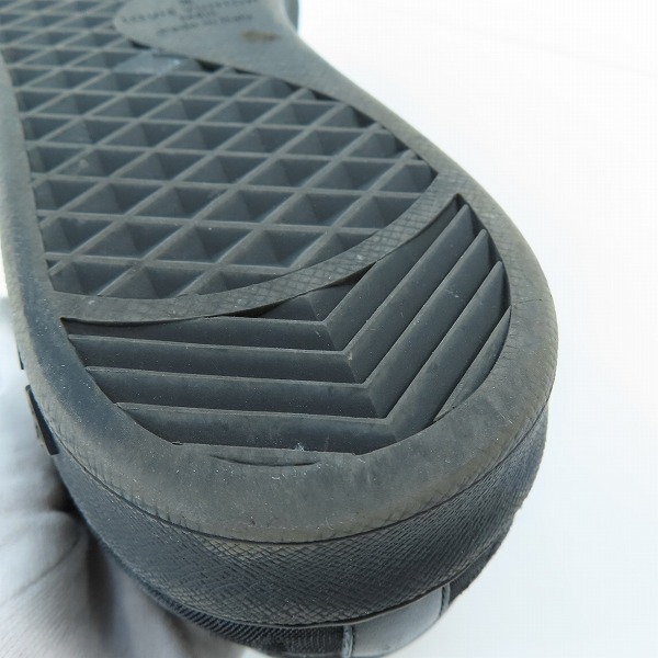 実際に弊社で買取させて頂いたLouis Vuitton/ルイヴィトン ルクセンブルクライン 2019 モノグラム レザースニーカー MS0179/9.5の画像 8枚目