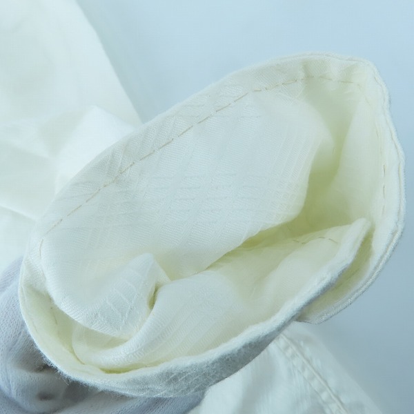 実際に弊社で買取させて頂いたRJB FLAT HEAD/フラットヘッド ホワイト シャツ 40Wの画像 8枚目