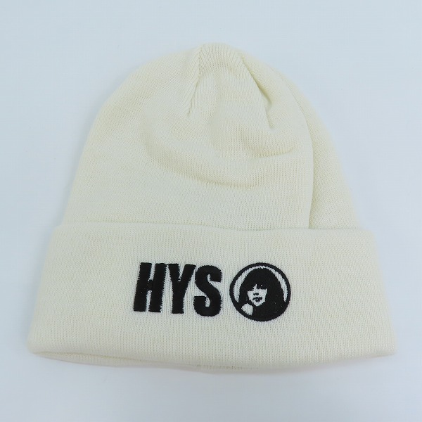実際に弊社で買取させて頂いた【未使用】HYSTERIC GLAMOUR/ヒステリックグラマー ニット 帽子 HYS/FREE