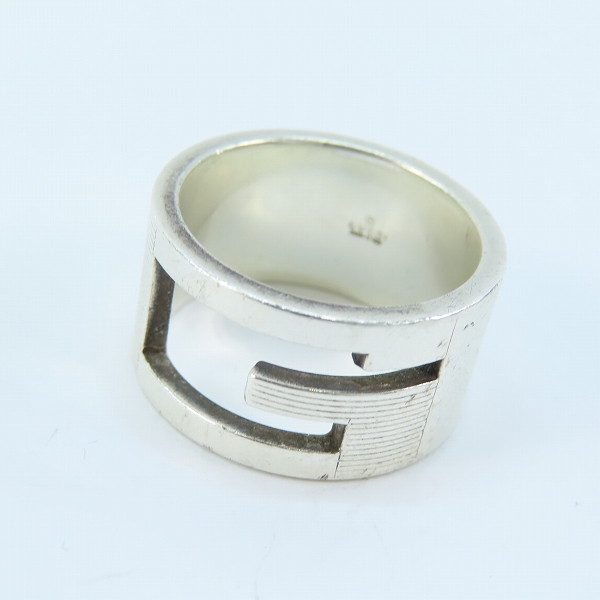 実際に弊社で買取させて頂いたGUCCI/グッチ Gロゴ リング 17.5-18.5号