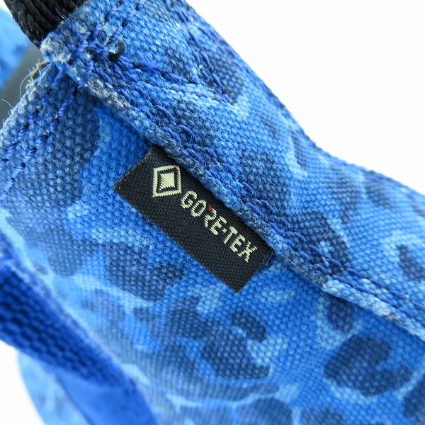 実際に弊社で買取させて頂いたREGAL/リーガル ゴアテックス サイドゴアブーツ ブルー カモフラ/27.0の画像 6枚目