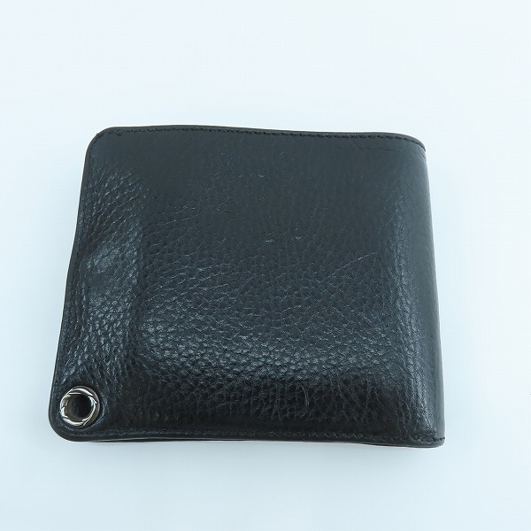 実際に弊社で買取させて頂いたCHROME HEARTS/クロムハーツ 1SNAP CROSS BALL BUTTON WALLET 1スナップ クロスボール ボタン ウォレット 二つ折り財布 の画像 1枚目