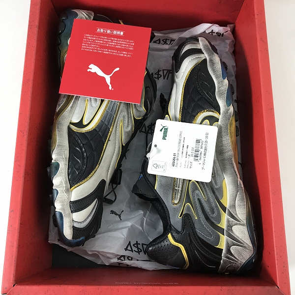 実際に弊社で買取させて頂いた【未使用】A$AP Rocky × Puma/エイサップロッキー × プーマ Inhale 402456-01/26.5の画像 7枚目