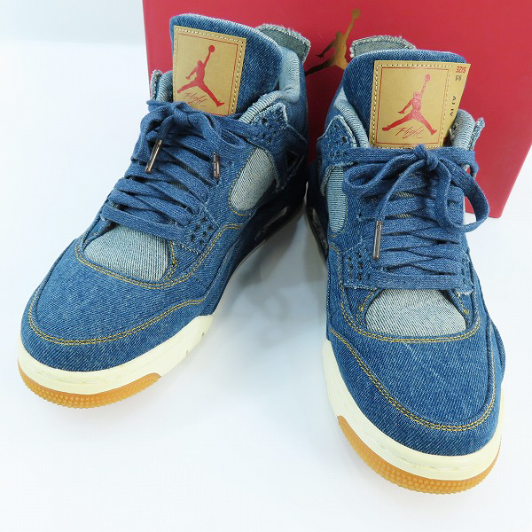 実際に弊社で買取させて頂いたNIKE×LEVI’S/ナイキ×リーバイス AIR JORDAN 4 RETRO NRG/エア ジョーダン 4 レトロ デニム AO2571-401/27.5