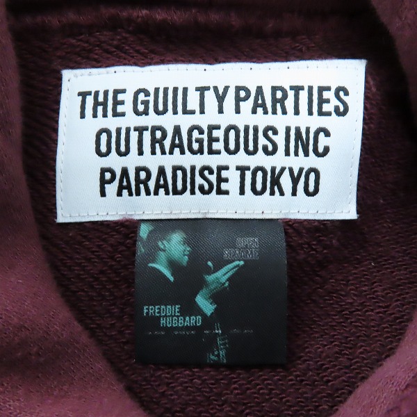 実際に弊社で買取させて頂いたWACKO MARIA/ワコマリア 23AW BLUE NOTE アルバムアート スウェットパーカー/Lの画像 2枚目