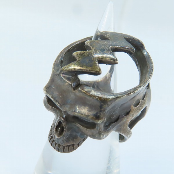 実際に弊社で買取させて頂いたCRAZY PIG/クレイジーピッグ グレイトフル デッド リング 14.5号-15号