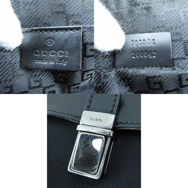 実際に弊社で買取させて頂いたGUCCI/グッチ クラッチバッグ セカンドバッグ 108844の画像 4枚目