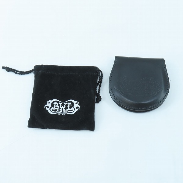 実際に弊社で買取させて頂いたBWL/ビルウォールレザー BWLロゴ レザーコインケースの画像 7枚目