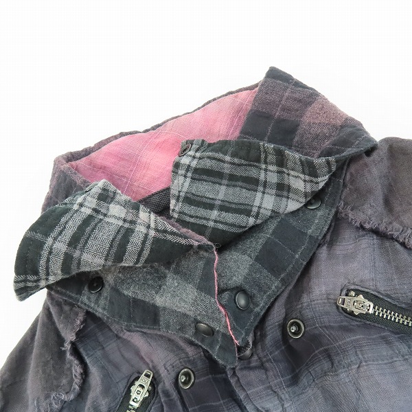 実際に弊社で買取させて頂いたL.G.B./ルグランブルー チェックシャツ SHIRT-G/TIPI/M 3の画像 3枚目