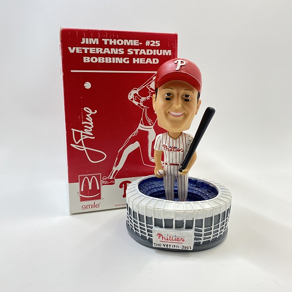 実際に弊社で買取させて頂いたPhiladelphia Phillies/フィラデルフィアフィリーズ McDonalds/マクドナルド JIM THOME #25 ボブルヘッドフィギュア 