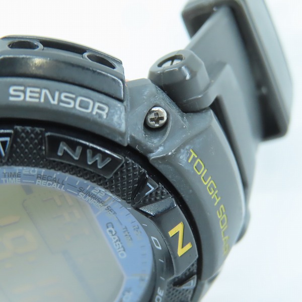 実際に弊社で買取させて頂いたCASIO/カシオ PATHFINDER/パスファインダー PAG-240 トリプルセンサーの画像 5枚目