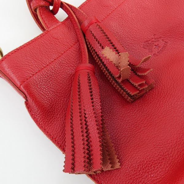 実際に弊社で買取させて頂いたIL BISONTE/イルビゾンテ 2WAY ショルダーバッグ/ハンドバッグ SESB0011977の画像 6枚目