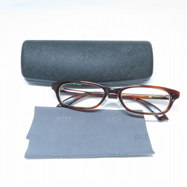 実際に弊社で買取させて頂いた999.9/フォーナインズ ALL STANDARD 度入り眼鏡/メガネフレーム NP-14の画像 9枚目