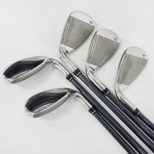 実際に弊社で買取させて頂いたCallaway/キャロウェイ Solaire/ソレイル レディース アイアン #8,9,P,A,Sw 5本セット FLEX:Wの画像 3枚目