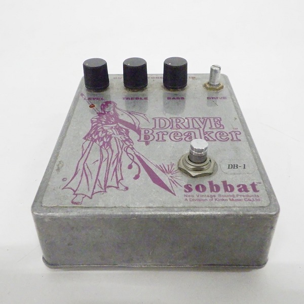 実際に弊社で買取させて頂いたsobbat/ソバット DRIVE Breaker DB-1 Distortion ディストーション エフェクター【動作確認済】の画像 1枚目