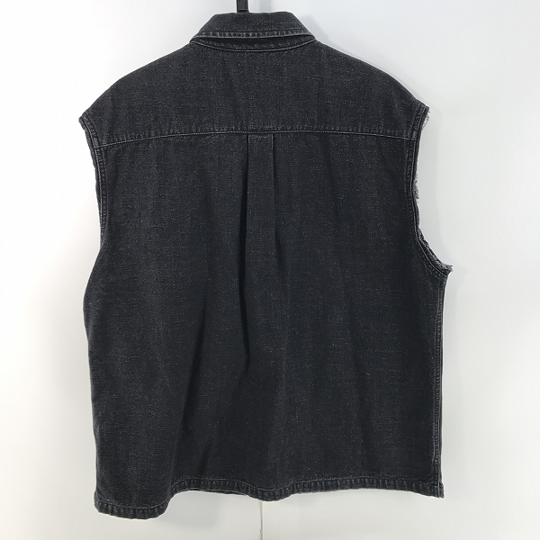実際に弊社で買取させて頂いたUNUSED/アンユーズド カットオフデザイン デニムベスト/4の画像 1枚目