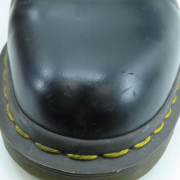 実際に弊社で買取させて頂いたDr.Martens×COMME des GARCONS/ドクターマーチン×コムデギャルソン サイドゴア リング シューズ  イングランド製 UK8の画像 6枚目