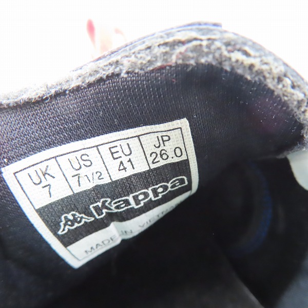 実際に弊社で買取させて頂いた【未使用】kappa/カッパ シェルト2 サッカースパイク KP FGM012/26の画像 5枚目