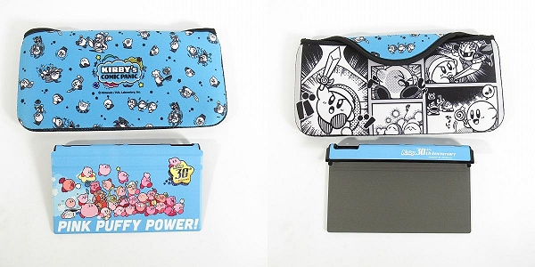 実際に弊社で買取させて頂いた任天堂 Nintendo Switch/ニンテンドースイッチ 有機ELモデル 本体 HEG-001/カービィ フロントカバー/クイックポーチ付きの画像 9枚目