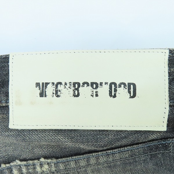 実際に弊社で買取させて頂いたNEIGHBORHOOD/ネイバーフッド 20AW BLOCK SAVAGE DP NARROW/14OZ-PT/デニム パンツ 202XBNH-PTM09/Lの画像 3枚目
